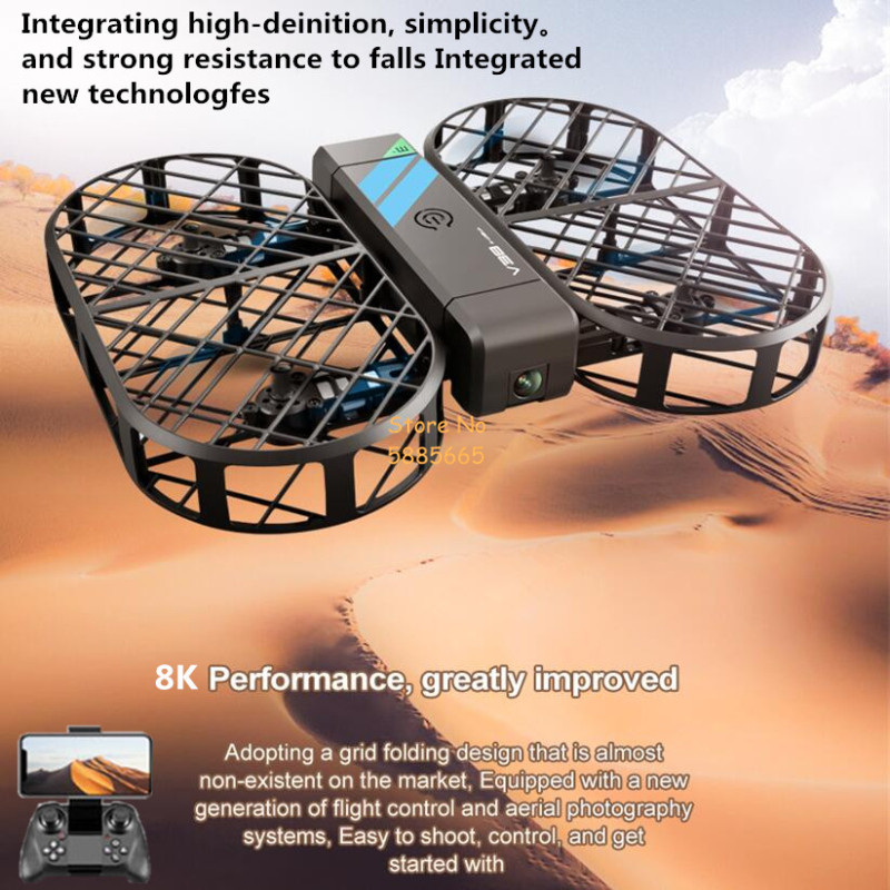 8K HD-camera 360° °   Bescherm - Rc Helicopter Case recensie en prijs